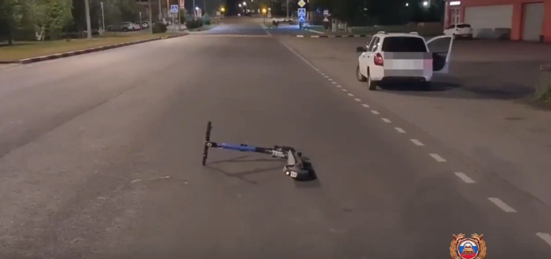 В Новом Осколе девушка пострадала во время поездки на самокате