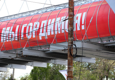 Почему власти Воронежа не будут красить ржавые столбы в этом году