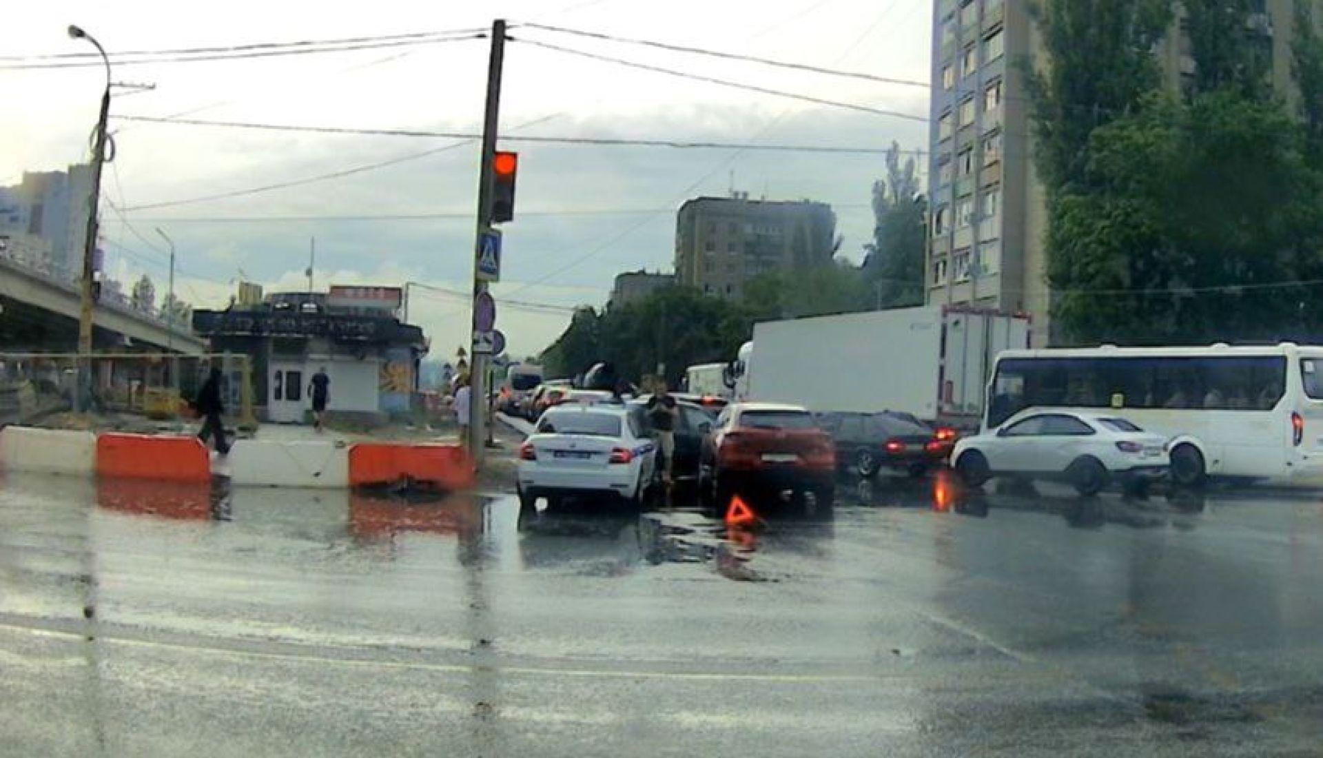 ДТП случилось на Остужевском кольце&nbsp;