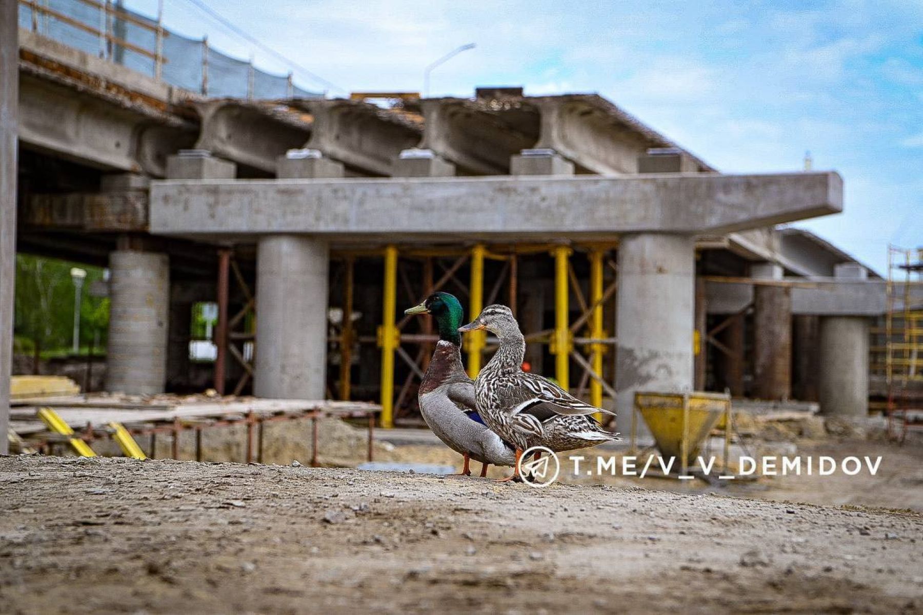 Белгородцам показали промежуточный результат реконструкции нового моста