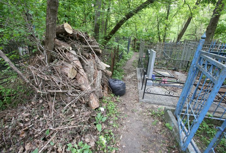 В Белгороде пенсионерка надругалась над могилами родственников