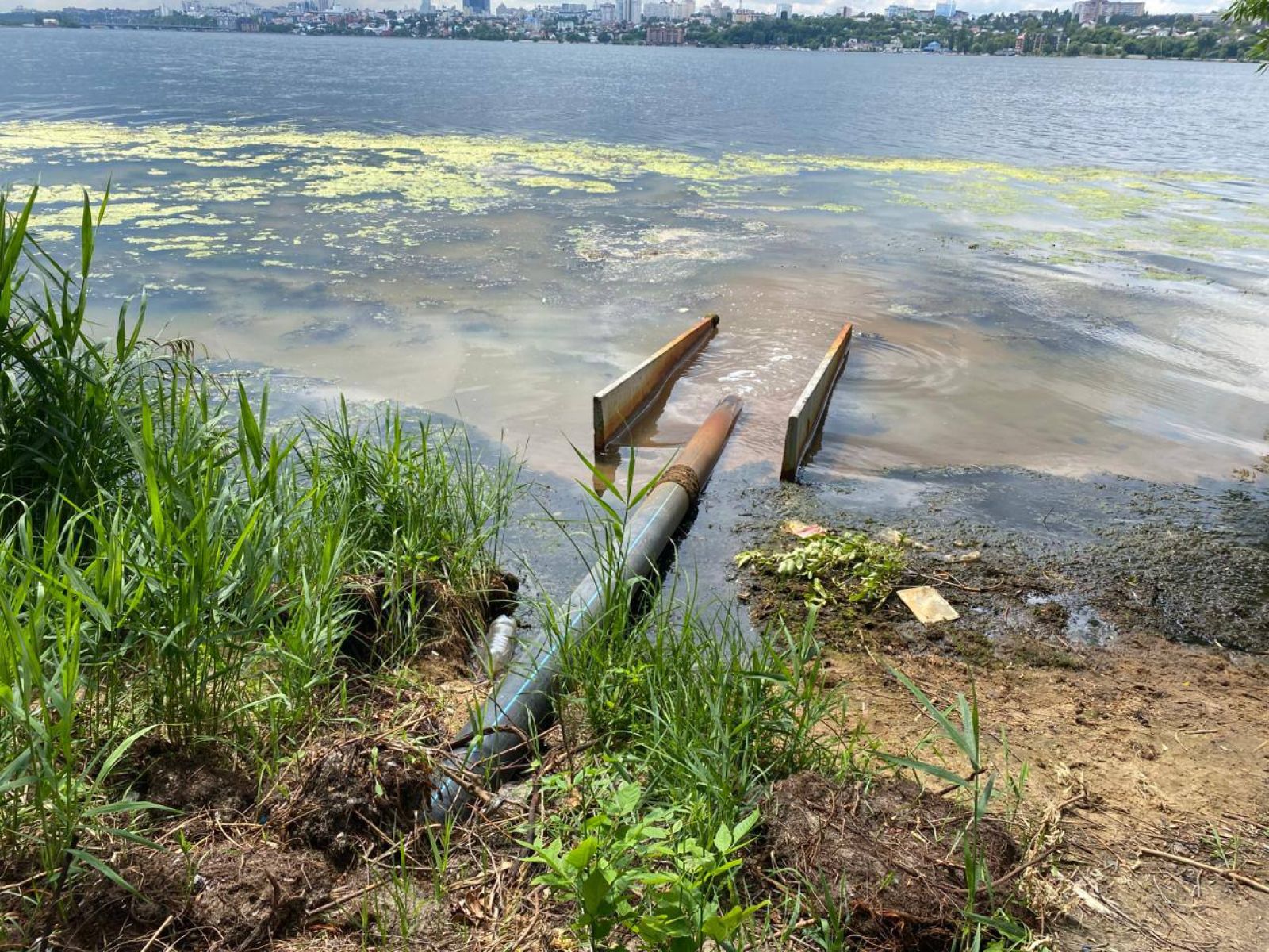 Стало известно, откуда сбрасывали стоки в&nbsp;Воронежское водохранилище