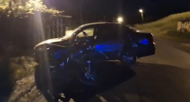 В Белгородской области машина сбила пьяного мотоциклиста