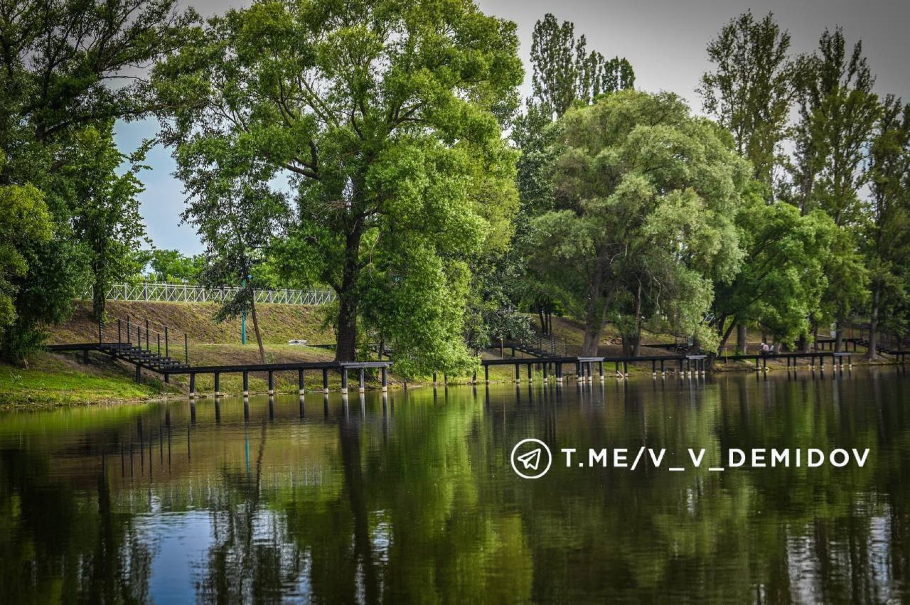 В Белгороде оборудуют рыбацкие мостики