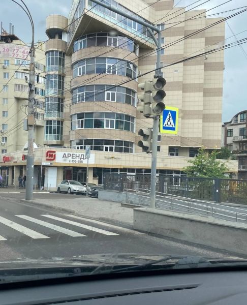 Светофоры не работают в центре Воронежа