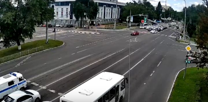 Полицейские прокомментировали погоню за нарушителем в центре Белгорода