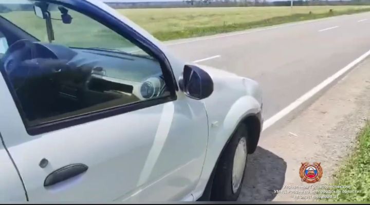 В Белгородской области пенсионер попал под машину на трассе и выжил в аварии