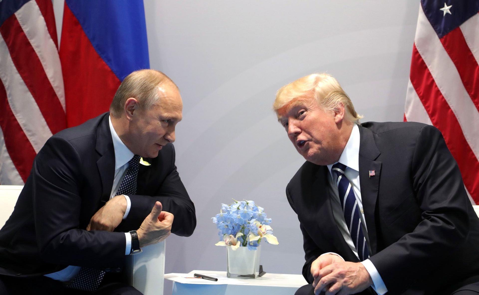 Владимир Путин и Дональд Трамп