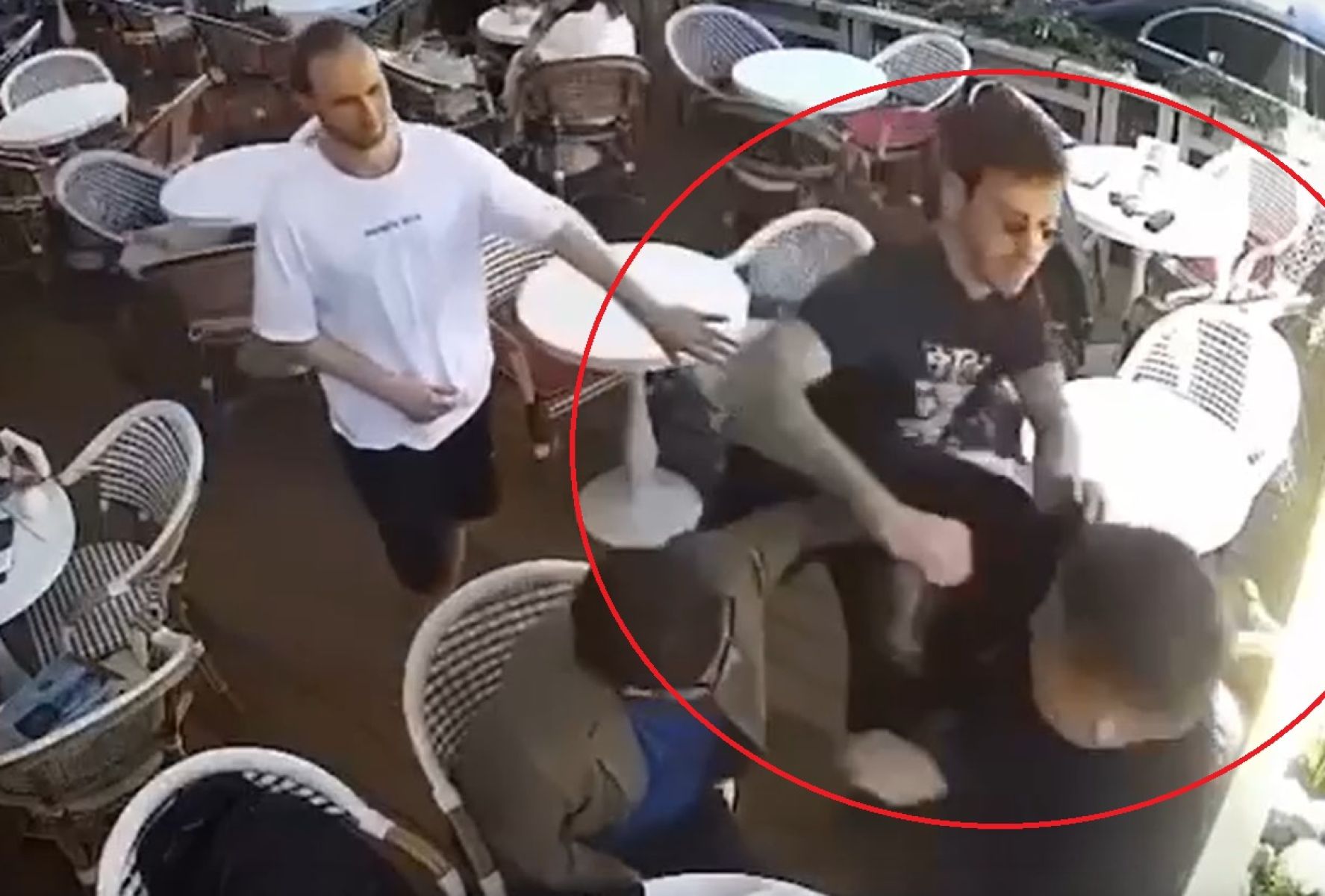 Знаменитый футболист подрался в&nbsp;московском заведении (ВИДЕО)