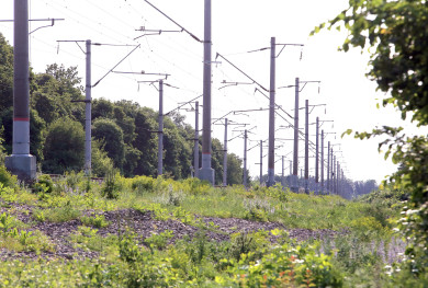 Обломки украинского БПЛА рухнули на ж/д пути в Воронежской области