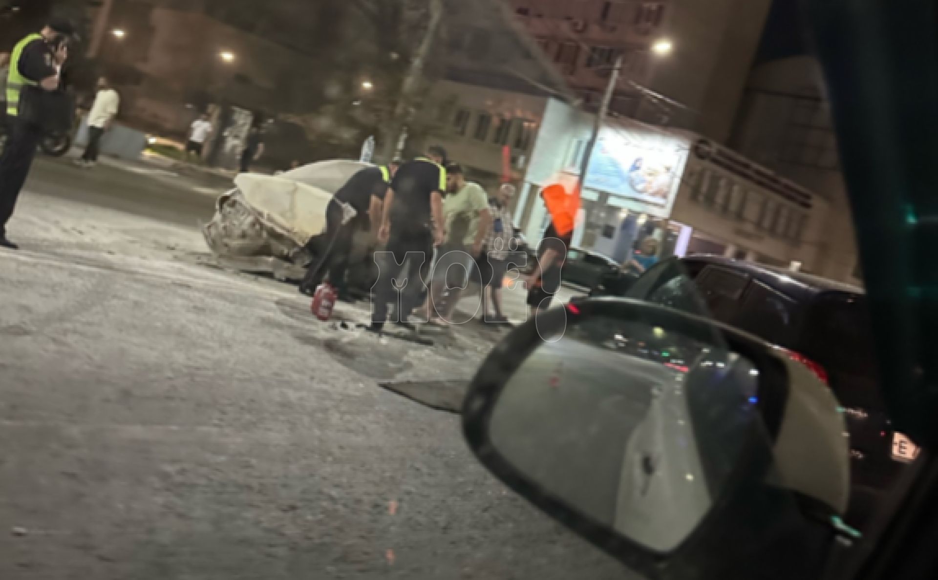 Выяснились подробности жёсткой аварии с иномарками в центре Воронежа
