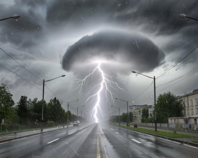 Град и грозы задержатся в Воронежской области