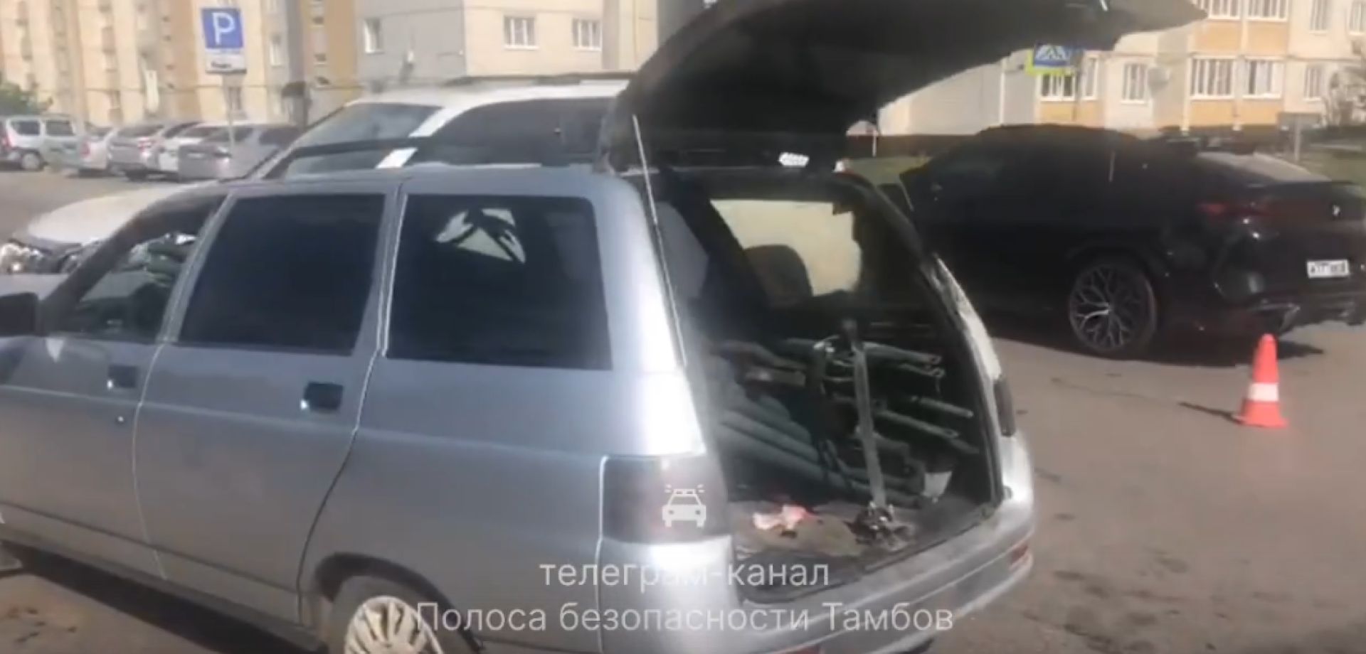 В Тамбове груз травмировал водителя легковушки при столкновении с другим авто