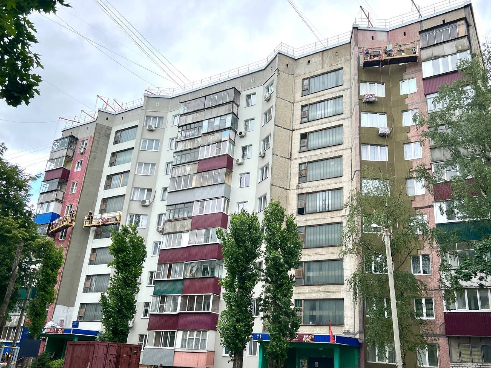 В Липецке многоквартирный дом изменится до неузнаваемости