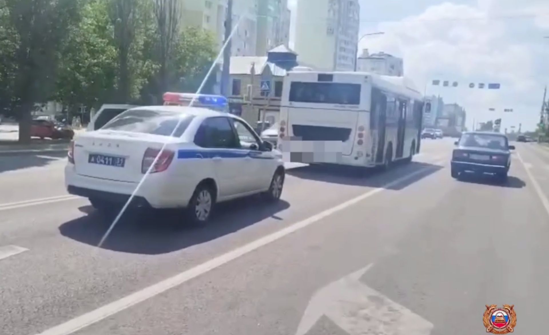 В Белгороде женщина пострадала во время поездки на автобусе