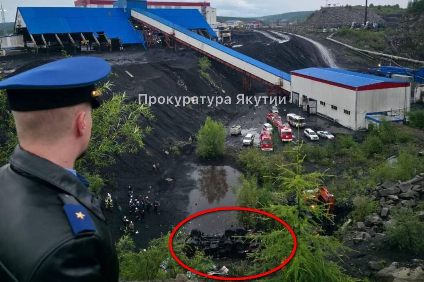 На месте трагедии