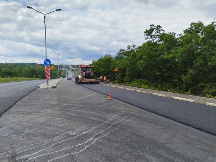 Белгородцам показали объездную дорогу в процессе ремонта