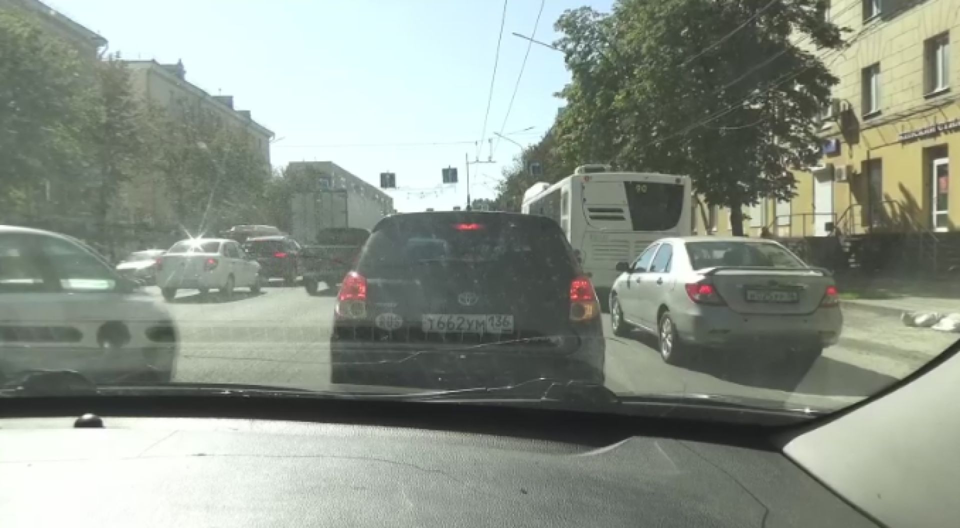 Названы главные проблемы организации дорожного движения в центре Воронежа&nbsp;