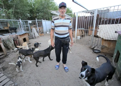 Владелец крупнейшего воронежского приюта для собак: «Шесть дней в коме. Видел, как моё старое сердце выбрасывают»