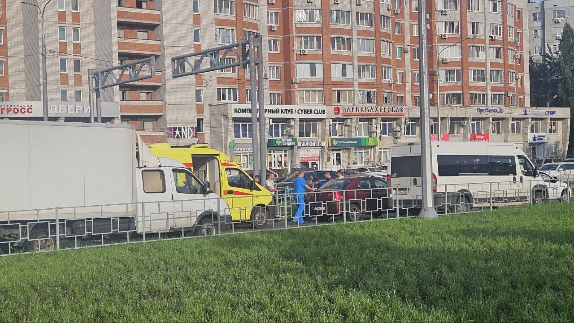 Об аварии с&nbsp;пострадавшим сообщили воронежцы