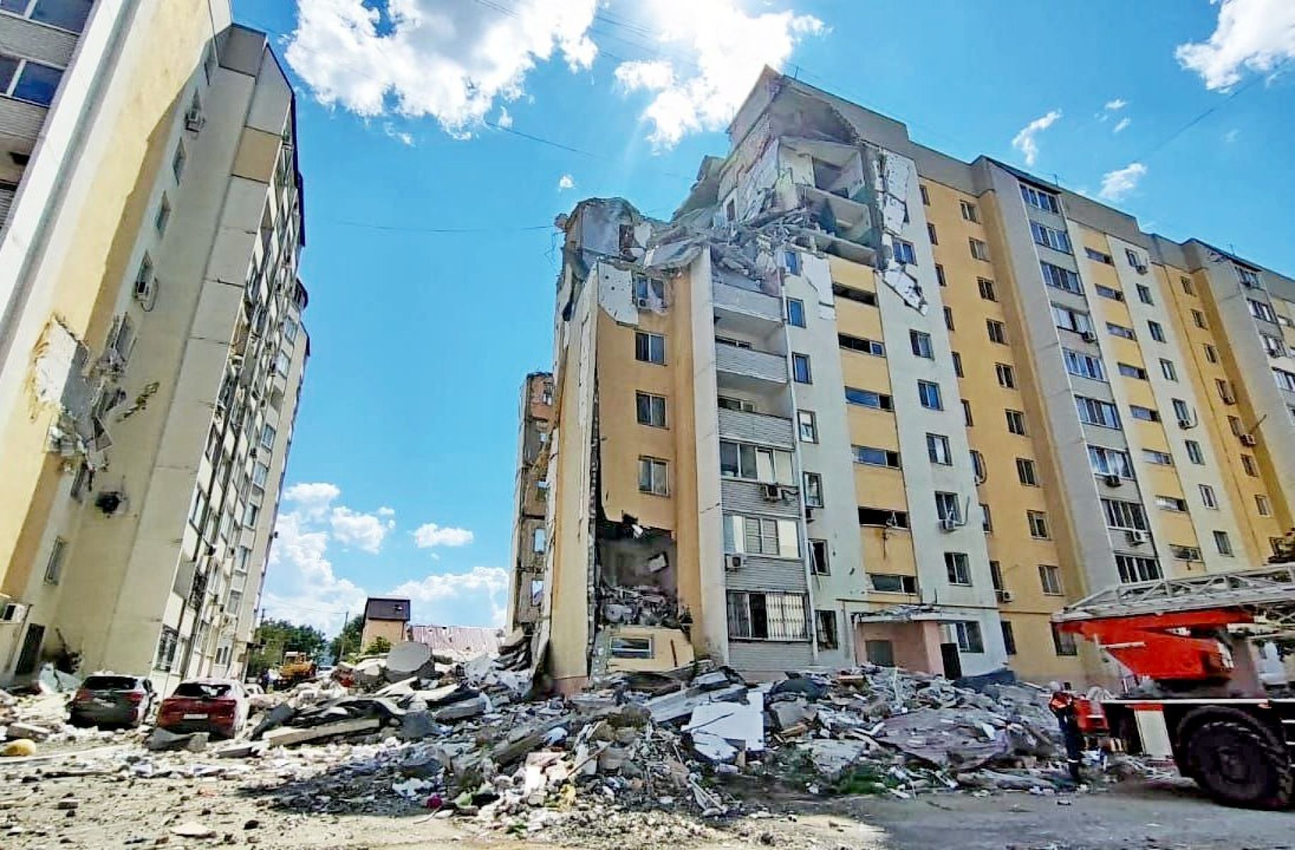 На месте ЧП