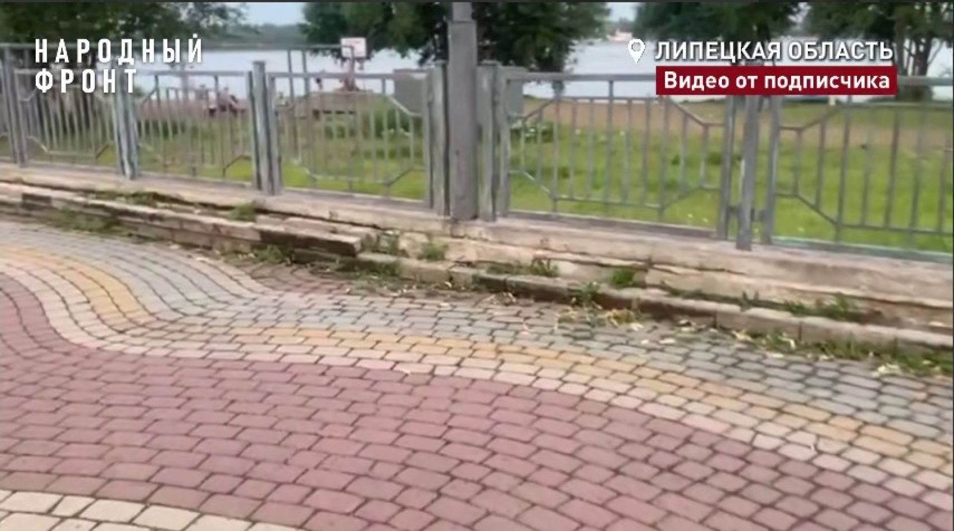 Набережная реки Воронеж в Липецке пришла в запустение