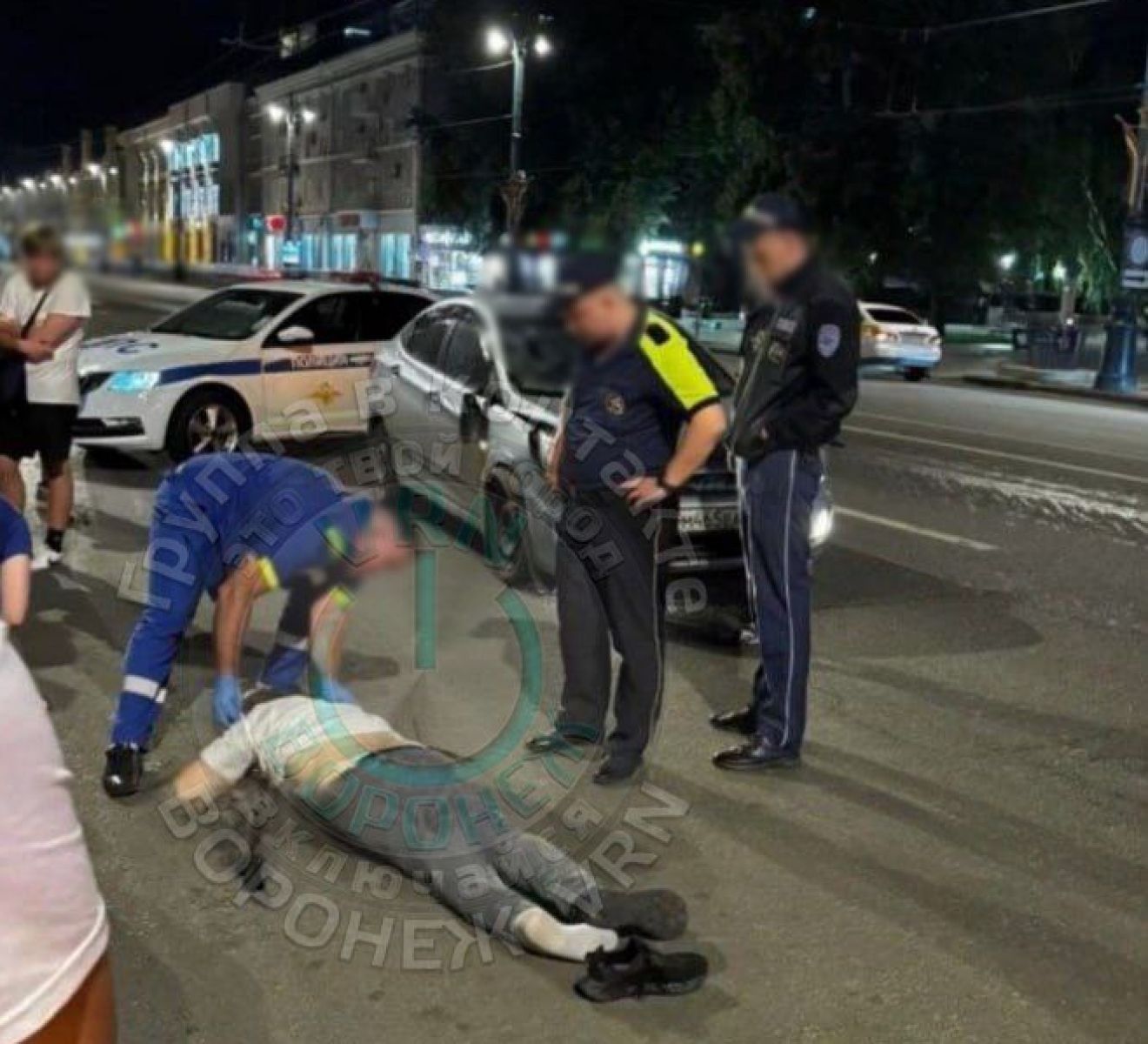 Пешехода сбили на&nbsp;проспекте Революции поздно ночью