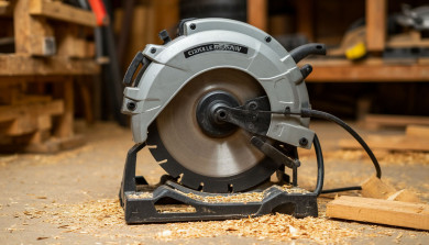 Преступника нашли спящим на лавке в обнимку с циркулярной пилой в Воронеже