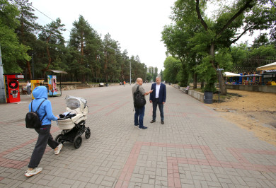 Популярный воронежский парк будет патрулировать полиция 