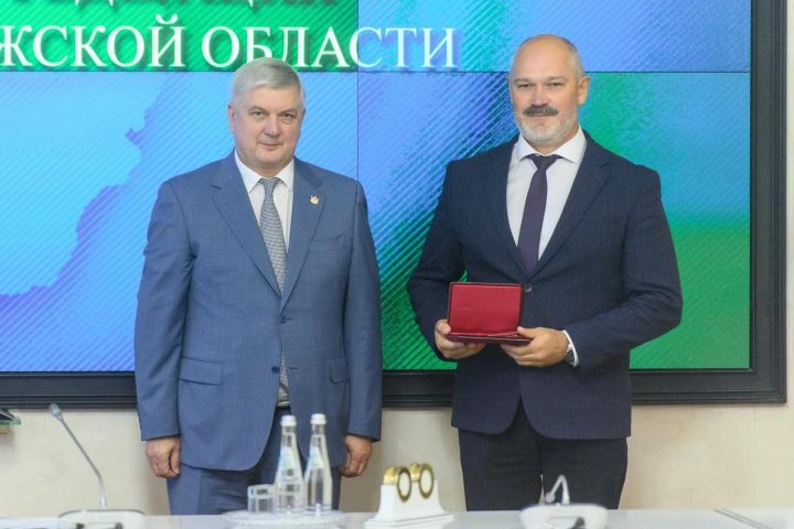 Воронежский энергетик получил медаль «За храбрость» II степени от Губернатора 