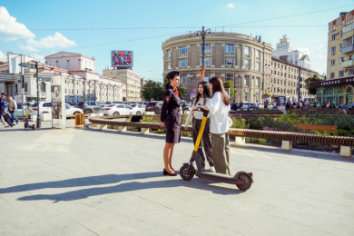 В Воронеже установят знаки, запрещающие проезд электросамокатов