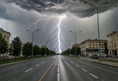 Грозы нагрянут в Воронежскую область 