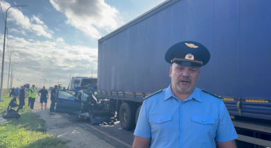 В жутком ДТП с КамАЗом под Тамбовом погибла многодетная мать