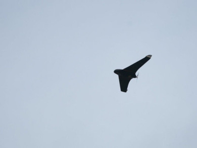 Пролёт беспилотника ВСУ над Воронежем сняли на видео 