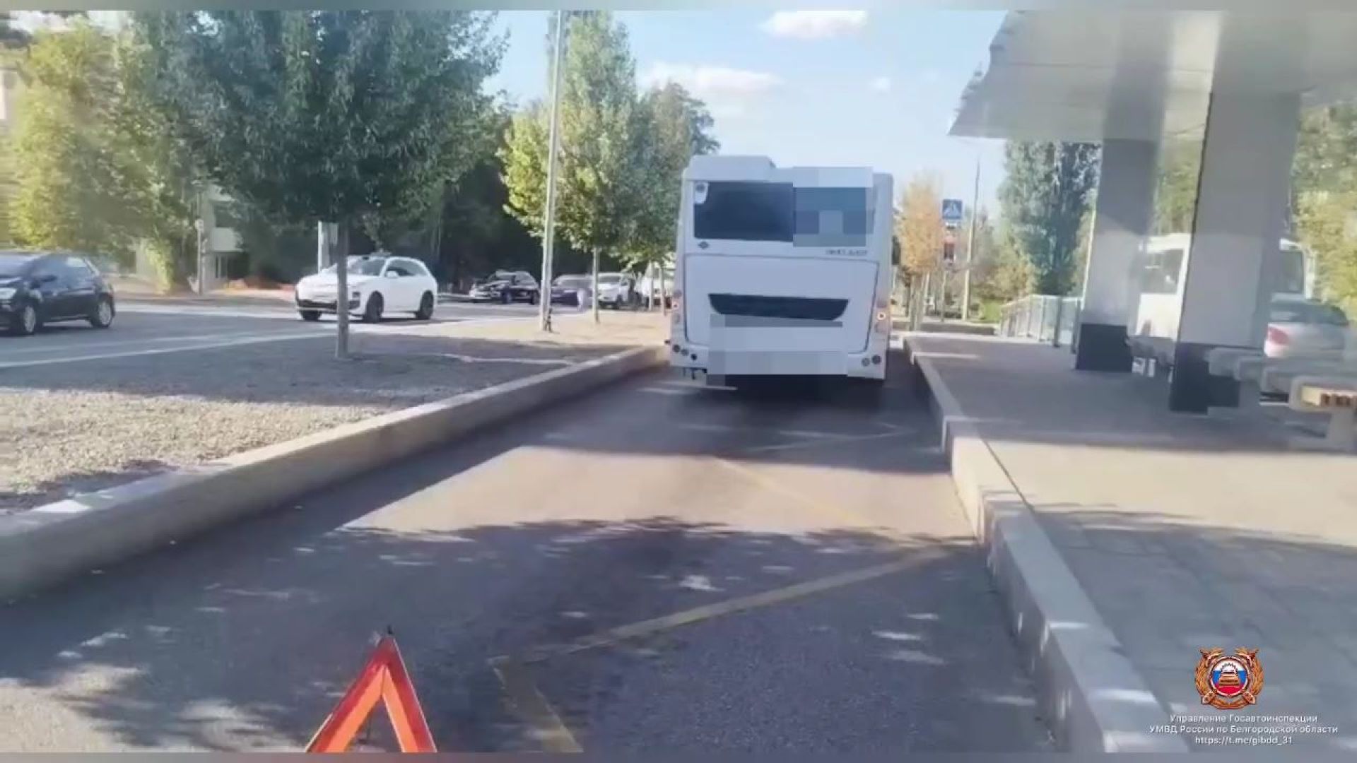 В Белгороде водитель автобуса чуть не угробил пожилую пассажирку