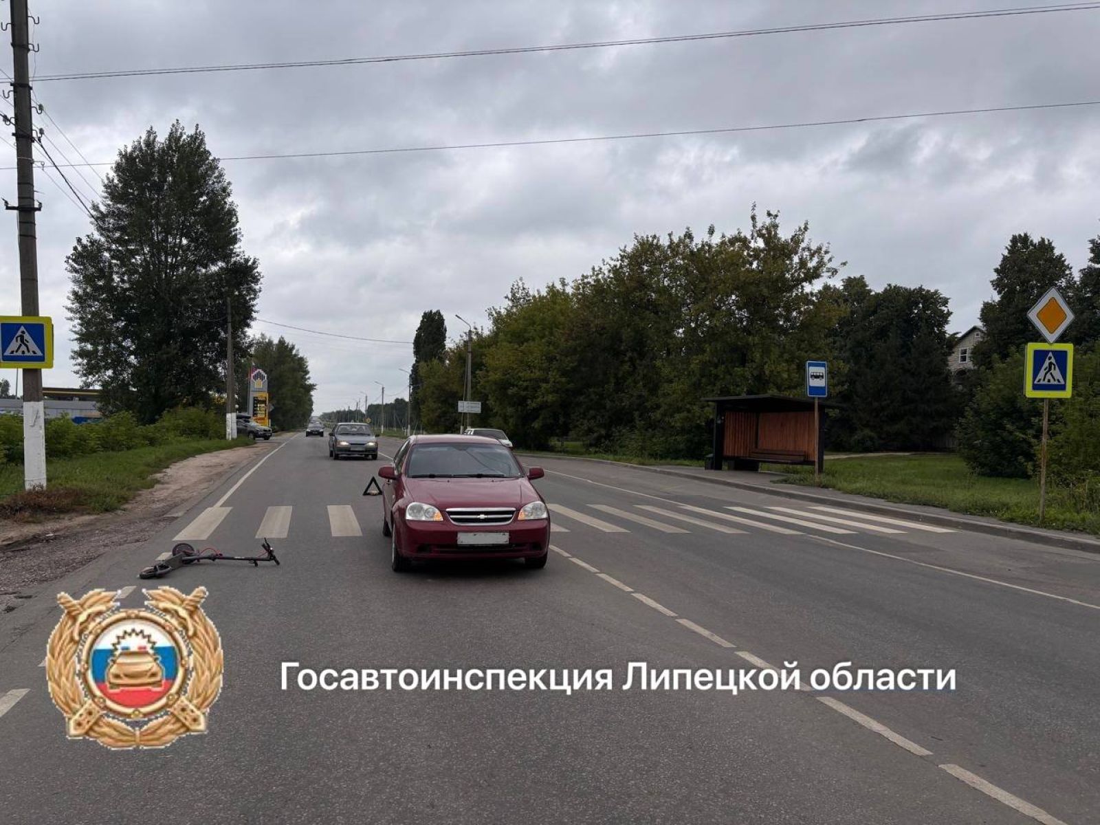 Пенсионер в Ельце сбил школьника на пешеходном переходе