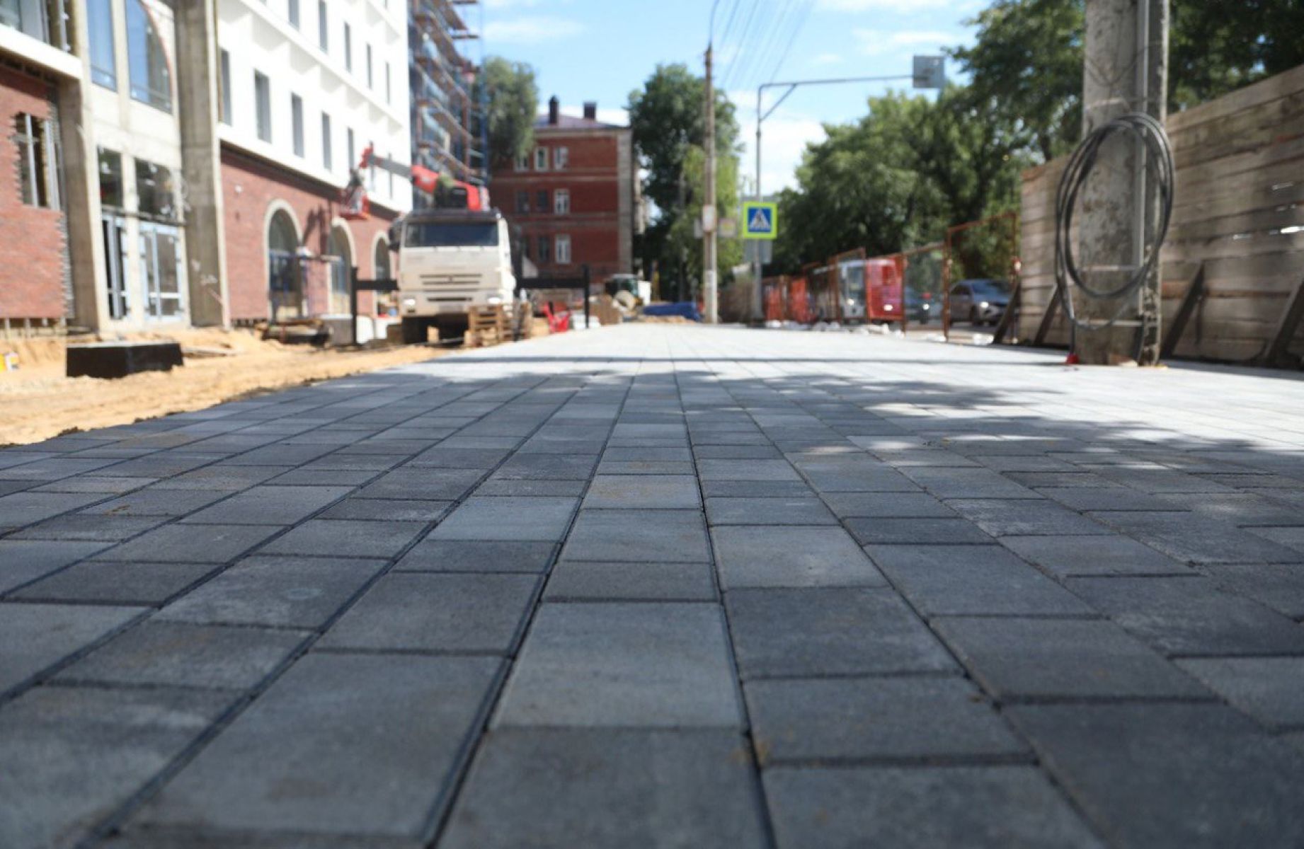 Ученики сядут за парты в сентябре в школе №45, рассказал мэр Воронежа Сергей Петрин&nbsp;