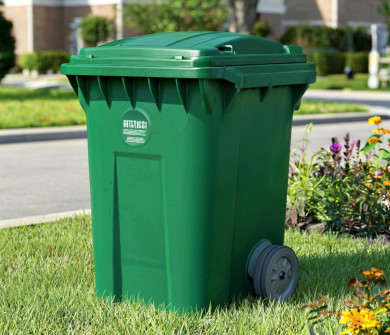 В хозяйстве пригодится. Мужчина украл мусорный контейнер в Воронежской области