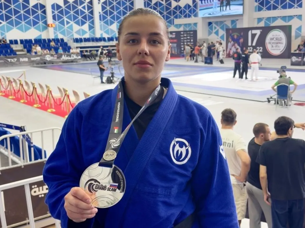 Курянка завоевала серебро на престижном мировом турнире по джиу-джитсу в Москве