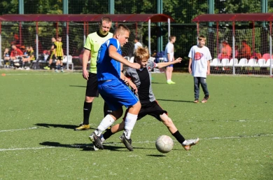 200 курских ребят сыграли в финале фестиваля дворового спорта