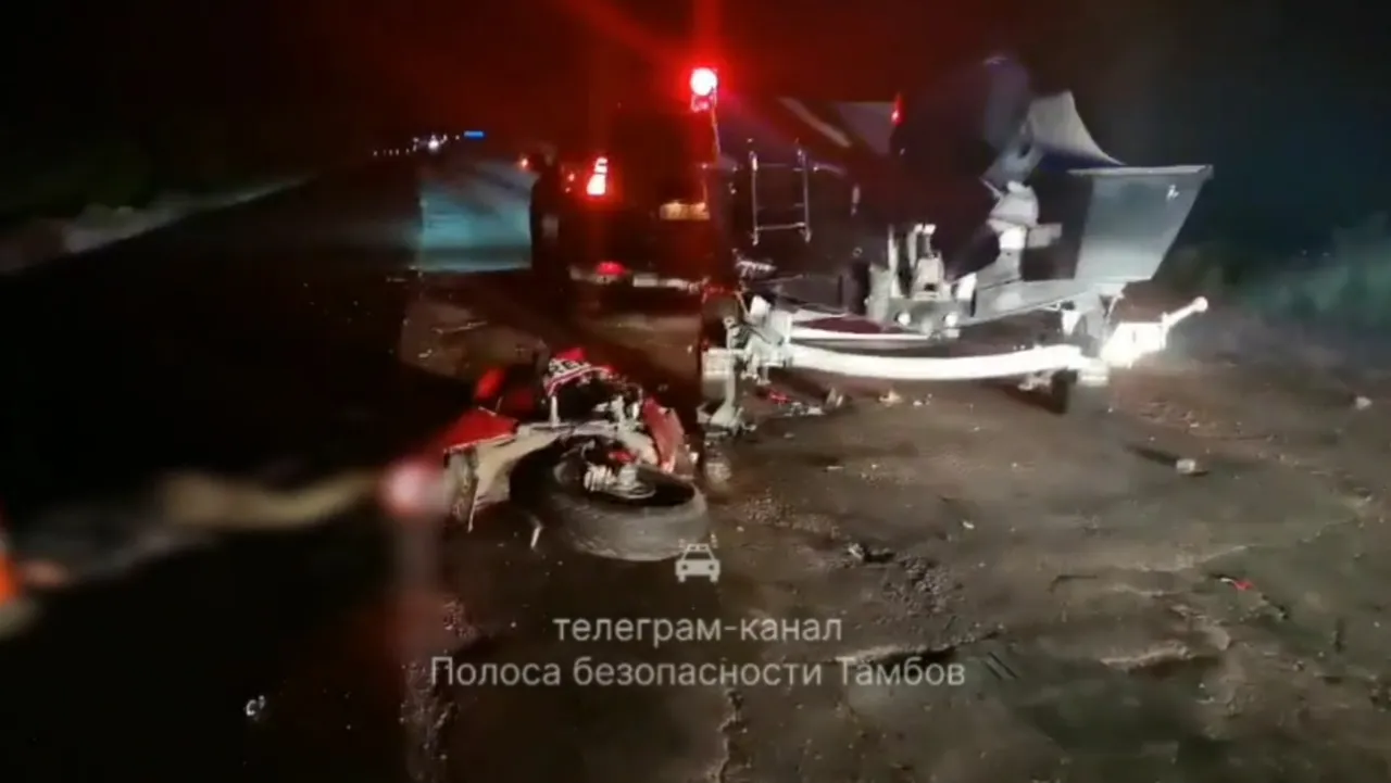 Мотоциклист погиб на трассе под Тамбовом&nbsp;