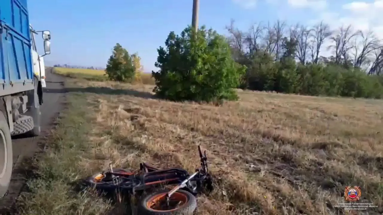 Белгородец погиб в результате столкновения электровелосипеда с грузовиком