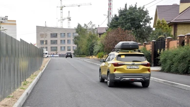 Дорога у новой школы в Воронеже оказалась не готова к новому учебному году