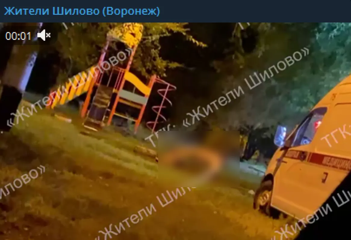 Труп полуголого мужчины нашли на детской площадке в Воронеже&nbsp;