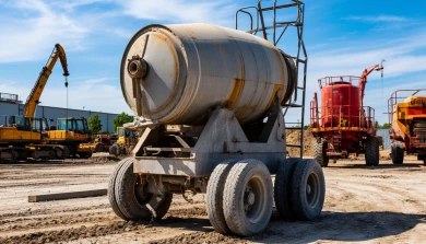 Подросток упал во вращающуюся трубу бетономешалки и погиб во время практики