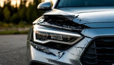 Кошмарная пробка сковала центр Воронежа из-за ДТП 