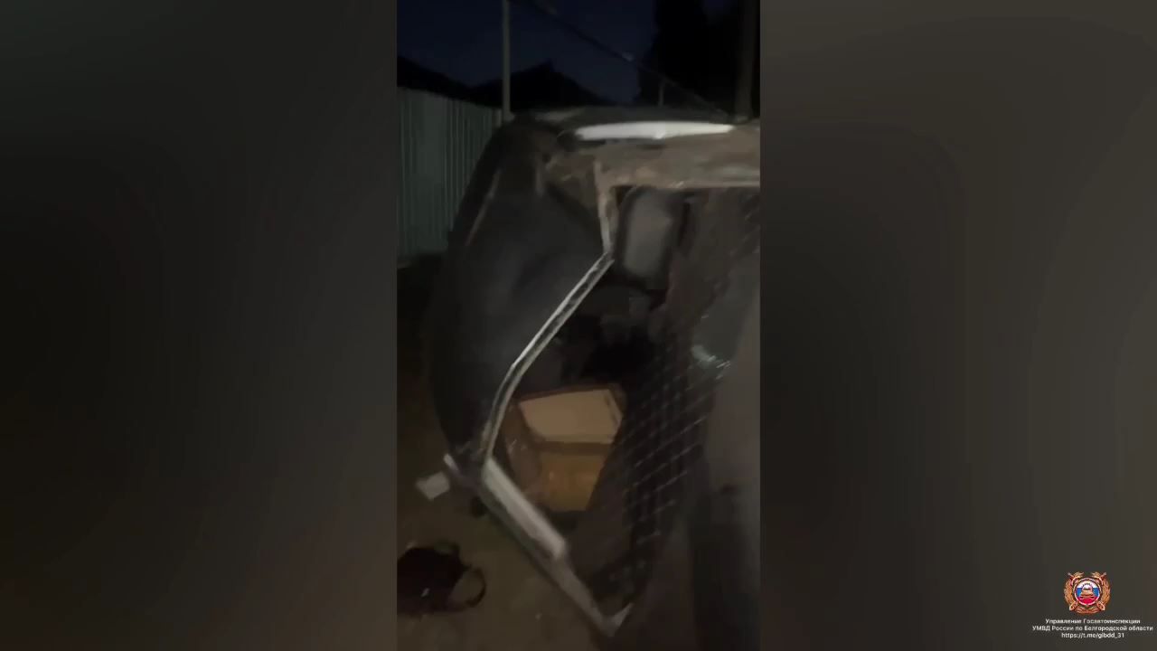 Молодой водитель на «Приоре» перевернулся под Старым Осколом, едва не погубив пассажира-подростка