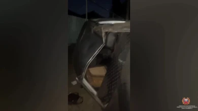 Молодой водитель на «Приоре» перевернулся под Старым Осколом, едва не погубив пассажира-подростка