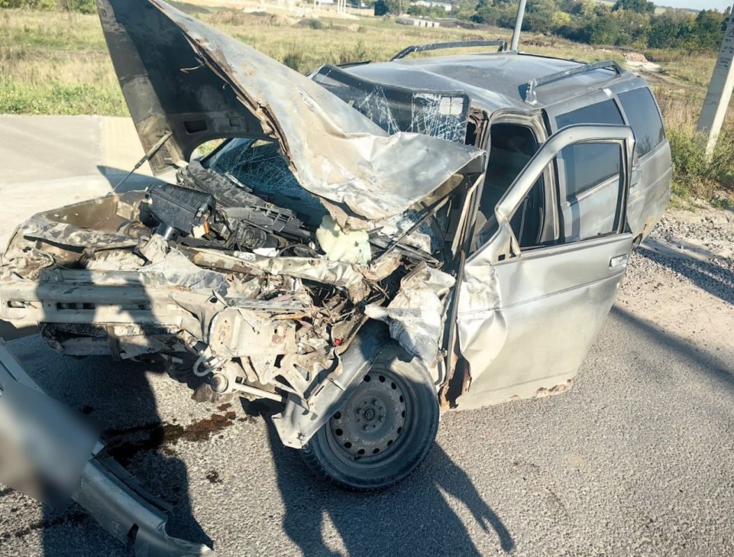 Массовая авария с&nbsp;фурой случилась под&nbsp;Воронежем — есть пострадавший