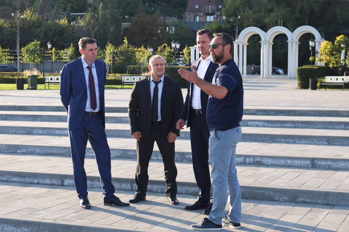 Воронежская набережная может стать площадкой для&nbsp;профессиональных волейболистов&nbsp;